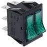 FRIULINOX WIPSCHAKELAAR ROCKER SWITCH GROEN