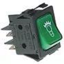 MORETTI WIPSCHAKELAAR ROCKER SWITCH GROEN