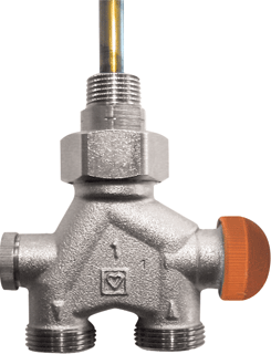 HERZ STROMAX ONDERAANSLUITBLOK 1 PUNTS