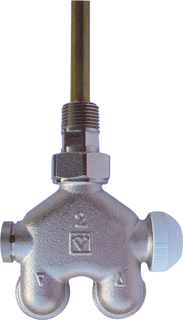 HERZ STROMAX ONDERAANSLUITBLOK 1 PUNTS