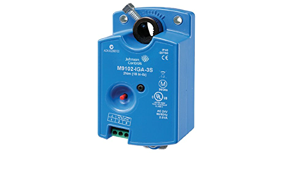 JOHNSON CONTROLS M9104 ACTUATOR SERVOMOTOR STELLMOTOR LUCHTKLEPMOTOR