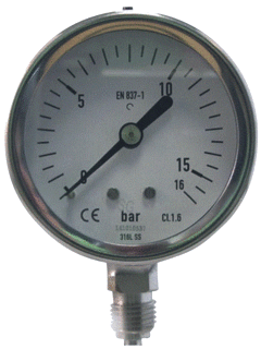 UBEL 1007 1007A MANOMETER DRUKMETER